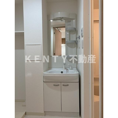 【洗面所】 | アイディ大森１７ | 脱衣スペースもあります