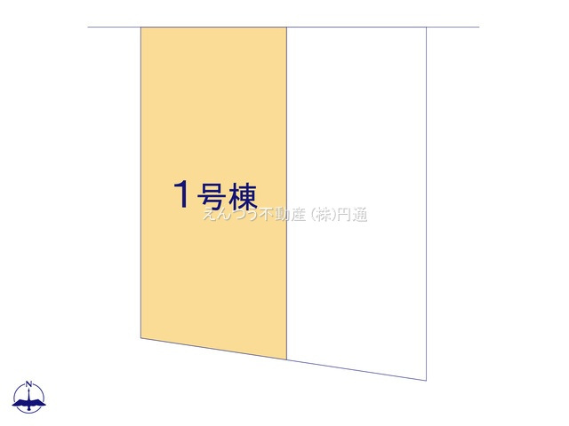 メルディア城西町の区画図