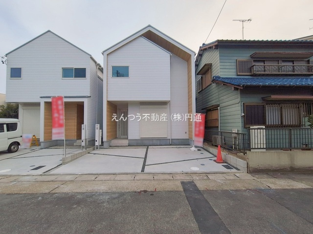 メルディア城西町の前面道路含む現地写真