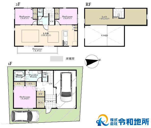 新築戸建　茅ヶ崎市下町屋2丁目の間取り
