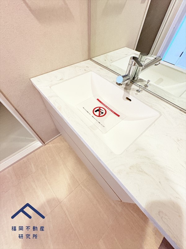 ネクサス香椎セントラルガーデンイースト2号棟の独立洗面台