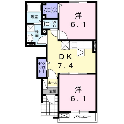 【間取り】 | セレブリティ　Ｃ