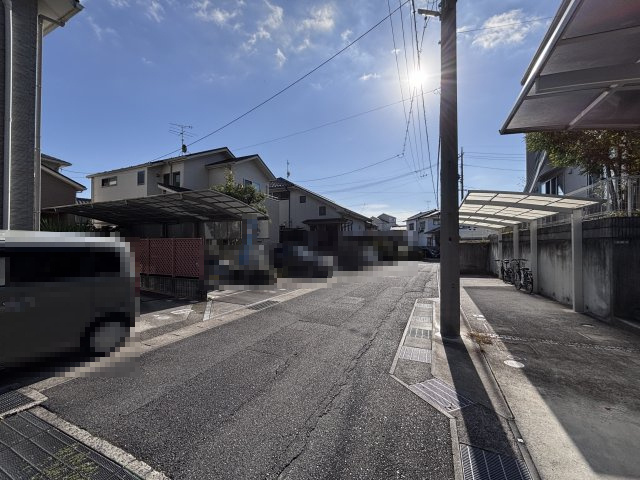  中古戸建　　　長楽寺１丁目の前面道路含む現地写真