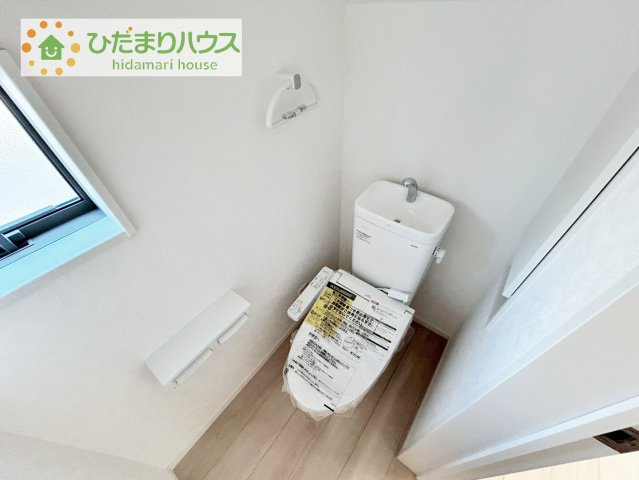 【トイレ】 | 結城市結城第40　新築戸建　2号棟 | トイレは1F、2F共に完備！取り合いになることがありませんね(^^)/