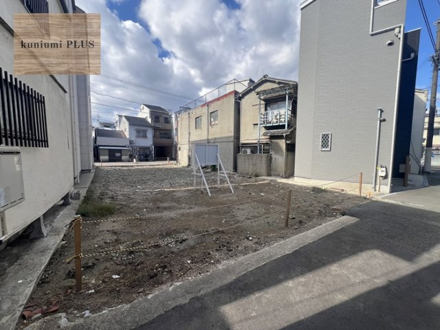 大阪市旭区中宮3丁目　C号地の前面道路含む現地写真
