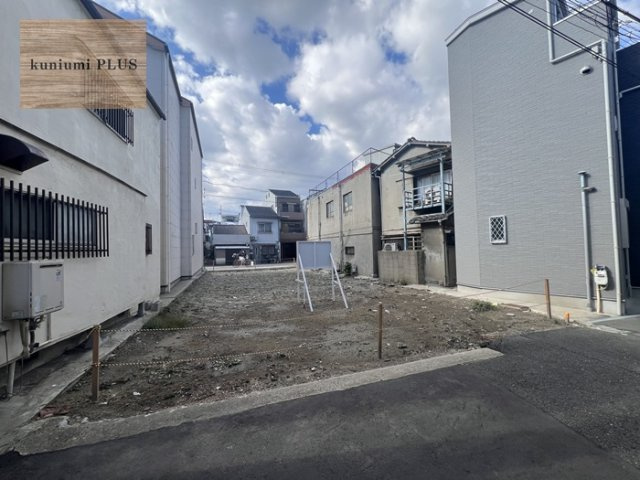 大阪市旭区中宮3丁目　C号地の前面道路含む現地写真