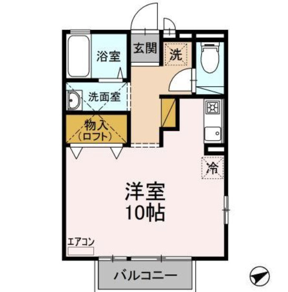 エクセルの間取り