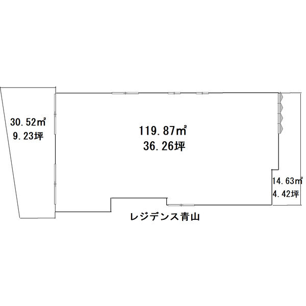 レジデンス青山の間取り