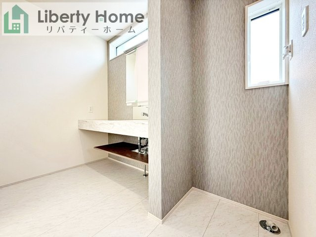 土浦市天川2丁目6期　新築戸建の脱衣所