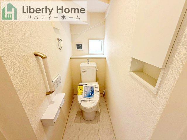 土浦市天川2丁目6期　新築戸建のトイレ