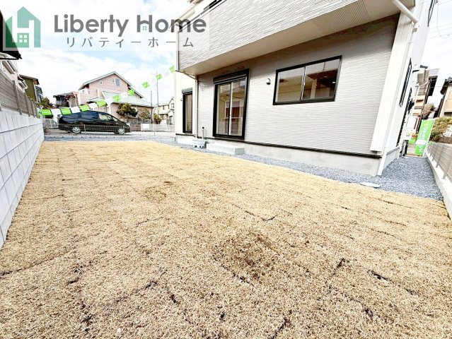 土浦市天川2丁目6期　新築戸建の庭