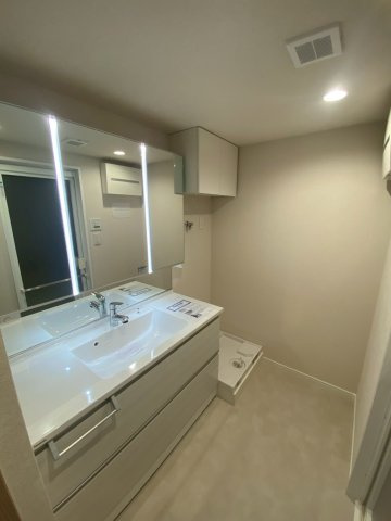 ファミール鳥飼の独立洗面台