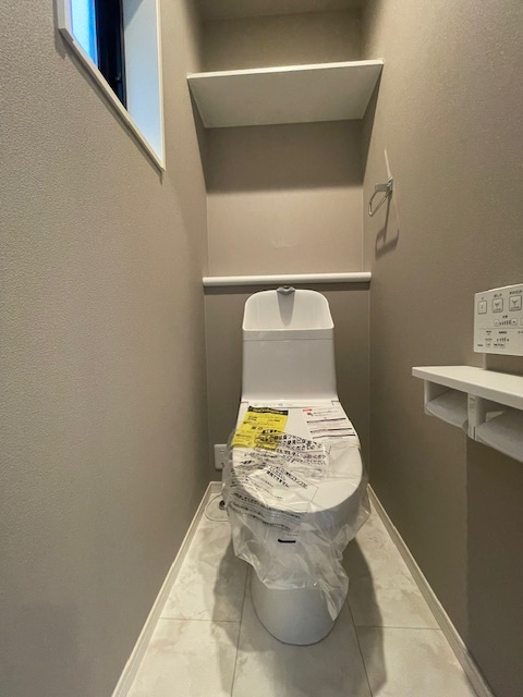 市川市新井１丁目　新築戸建てのトイレ|2025年11月撮影