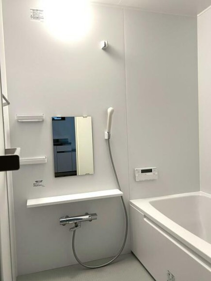 松田コーポの浴室