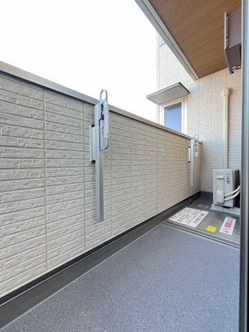 ラ　メゾン林崎のバルコニー