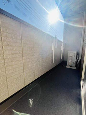 ラ　メゾン林崎のバルコニー