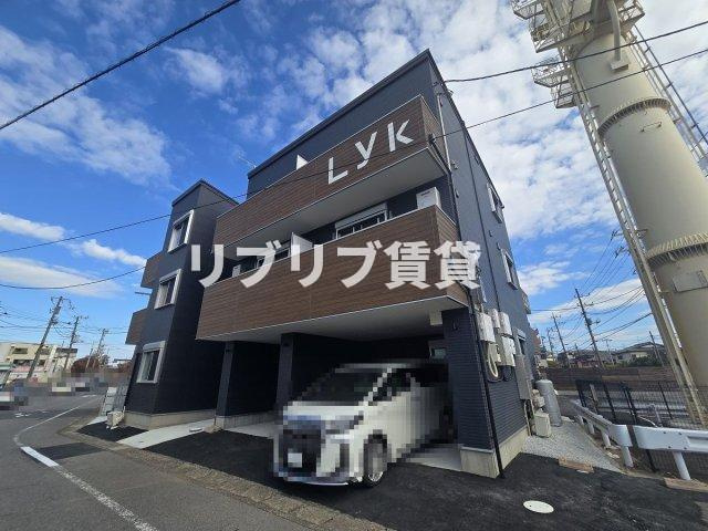 Lyk都町B棟の外観
