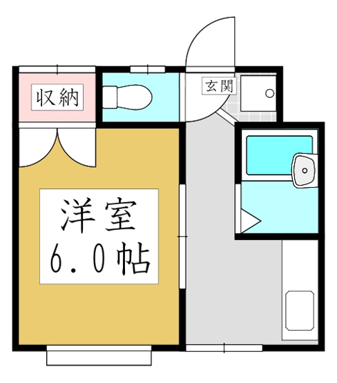 【間取り】 | リブレス西川口ⅡA