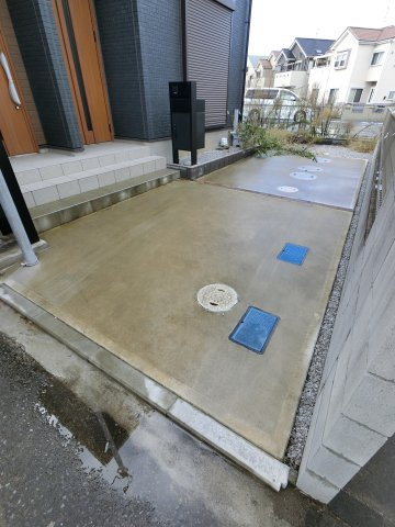 市原市アパートの駐車場