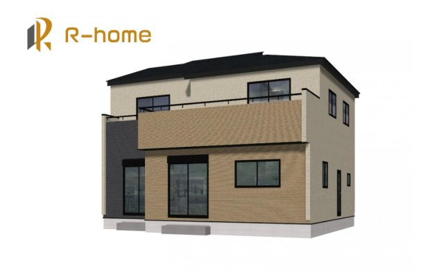 龍ケ崎市姫宮町　新築戸建て　1号棟