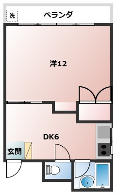 【間取り】 | ハイツシティ西北