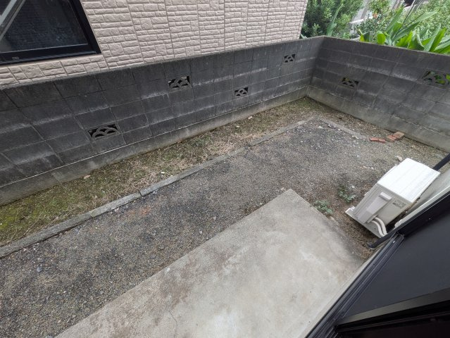 カーサよしはなⅡの庭