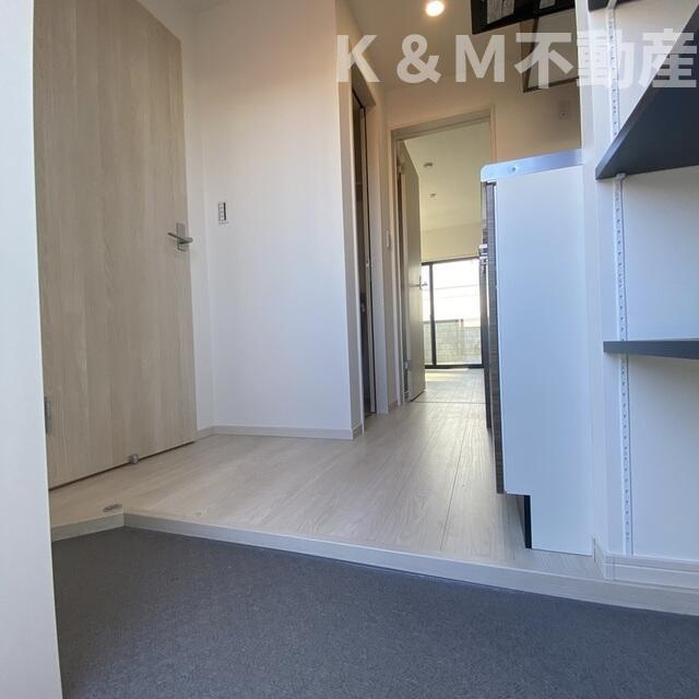 ＭＥＬＤＩＡ新松戸の玄関|きれいな玄関です