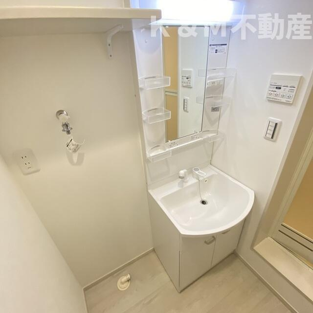 ＭＥＬＤＩＡ新松戸の洗面所|使いやすい洗面所です