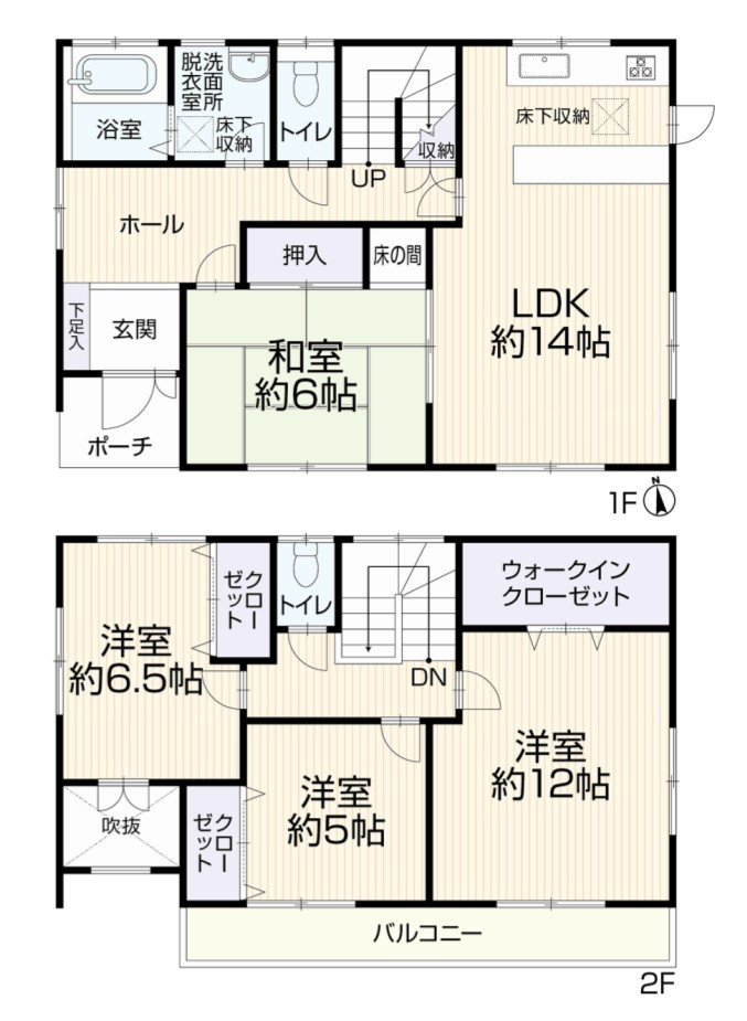 【中古戸建】伊勢崎市西久保町1丁目の間取り|■間取り図｜敷地面積：240.87（約72.86坪）　建物面積：123.00（約37.20坪）