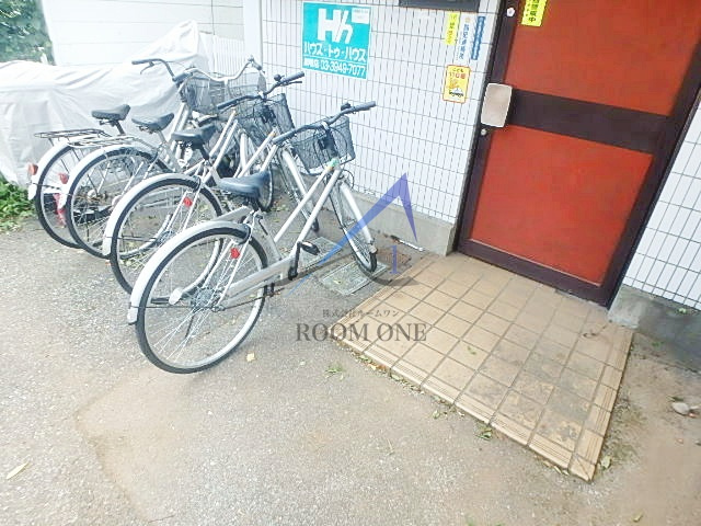 梶野園ビルのその他共用部分|駐輪場です。