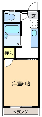 スカイアートの間取り