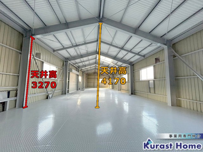 【内装】 | 古室3丁目倉庫 | 2階天井高