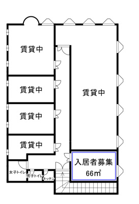 【区画図】 | DH西浦テナント