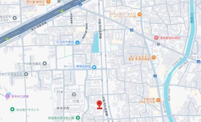 【地図】 | ＜新築＞美原区南余部事務所・倉庫