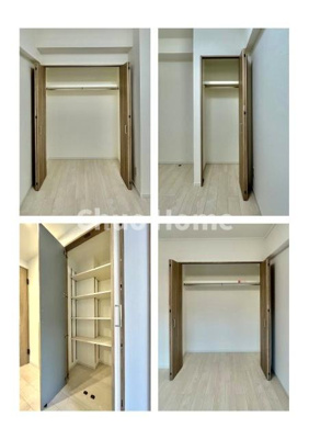 【収納】 | クレドール水元公園 | 居室にはクローゼットを完備し、自由度の高い家具の配置が叶うシンプルな空間です。お子様の成長と必要になる子供部屋を与えるにはぴったりの間取りですね。