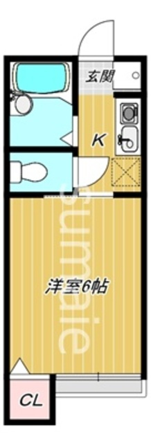 アイコーポの間取り|人気のフローリングです。