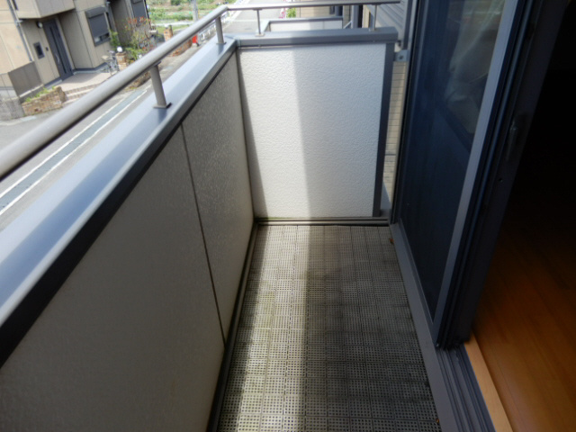 ルミエール御立　B棟のバルコニー