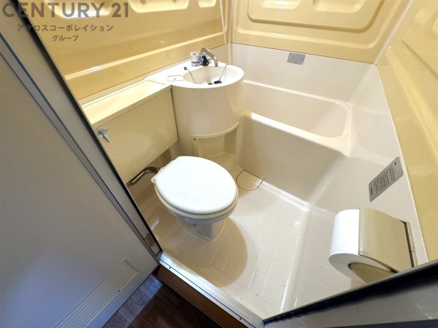 洗面台が隣にあって使いやすい！