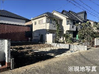 【前面道路含む現地写真】 | 北本市東間5丁目　新築戸建　全1棟　1号棟