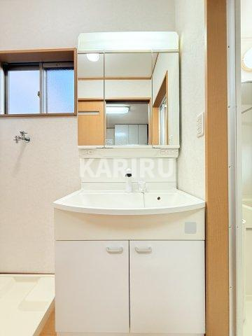 高殿ハイツの洗面所