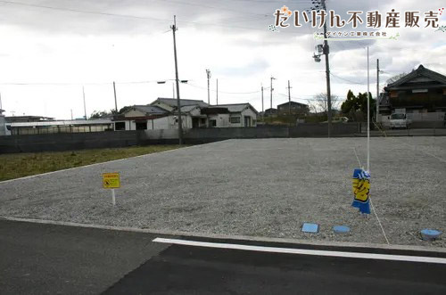 たつの市誉田町福田売土地/全４区画の前面道路含む現地写真
