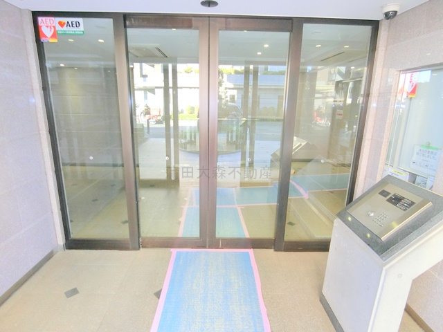 グランイーグル多摩川スカイガーデンのエントランス