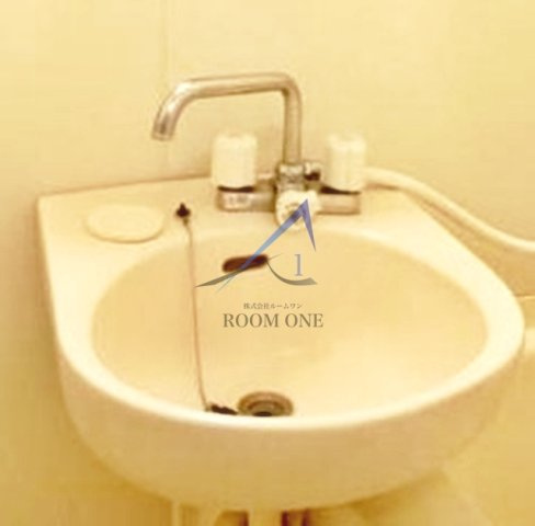 シャトー白馬の洗面所|洗面台です。