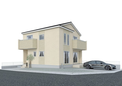 【外観パース】 | うるま市石川（限定1棟） | 外観パースです