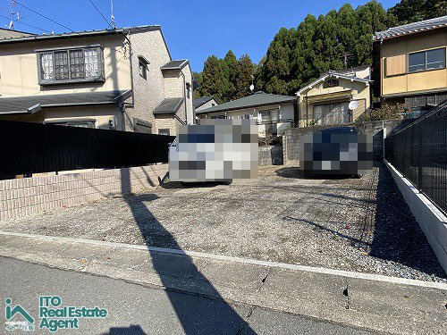 北白川上池田町 建築条件無し 土地の外観