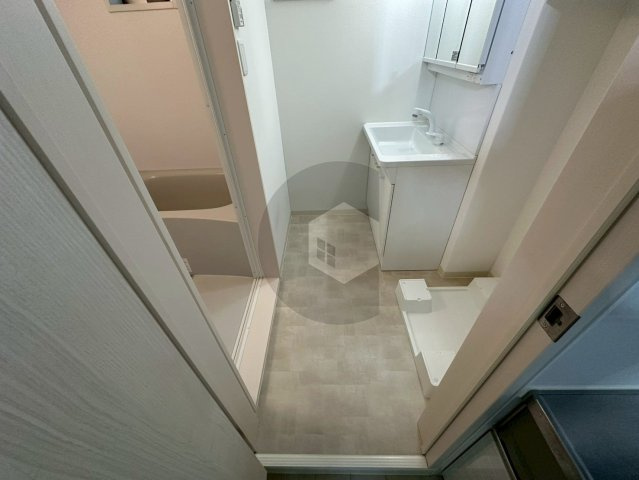 クリエオーレ吉田下島の洗面所