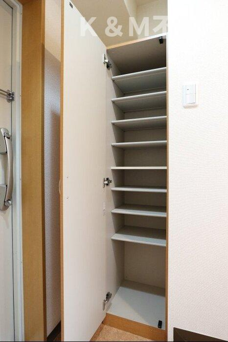 アルカンシェルの収納|収納があります