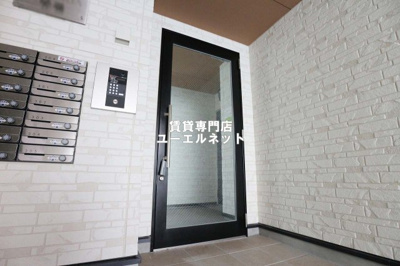 【セキュリティ】 | ALEGRIA岸辺 | 来客時も安心◎オートロック付き