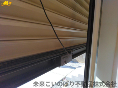 【設備】 | Blooming Garden北足立郡伊奈町中央4丁目1号棟 | シャッター雨戸付きで防犯面も安心です
