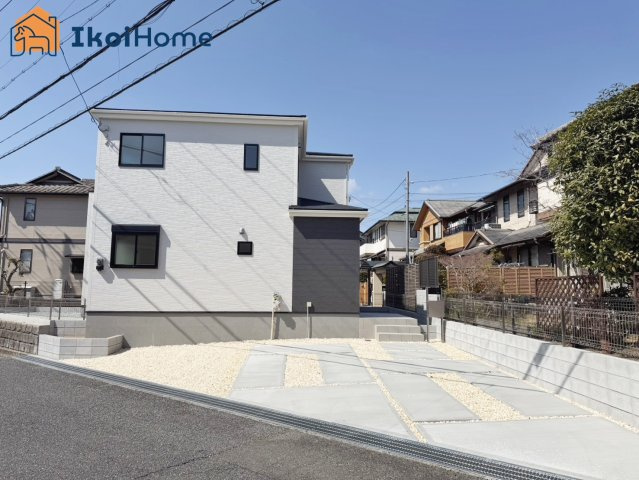 神戸市西区竹の台5期　新築戸建の駐車場|【ホームページに現地動画掲載中】●年中無休：当日予約可●お車3～4台駐車可！交通量少なく入出庫楽々！